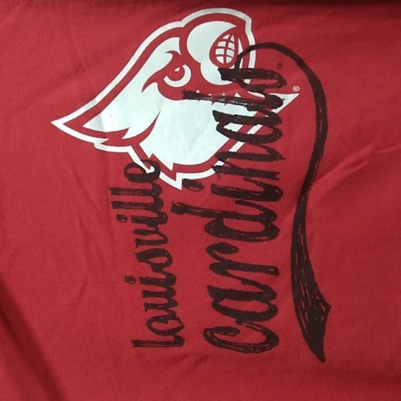 Pressbox Louisville Cardinals Hoodie Sz.L Gently Worn Unisex - Picture 2 of 5